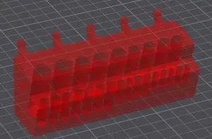 Universal Drill Bit Pegboard Holder
