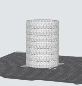 "Geometry" Flower Pot