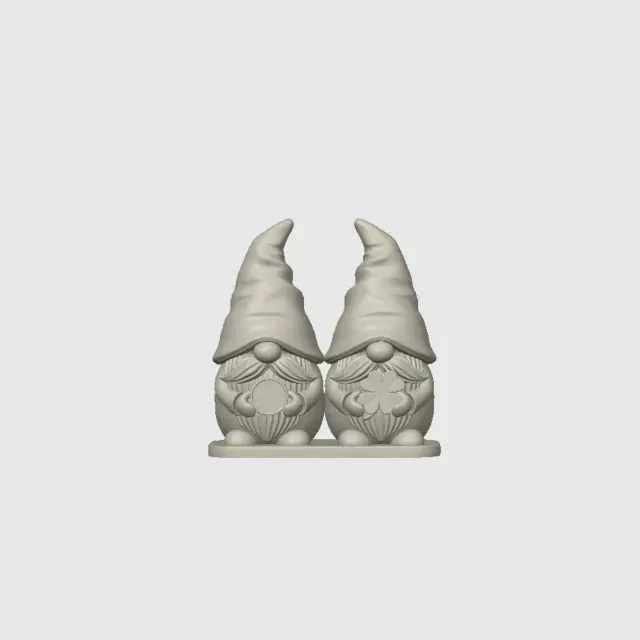 St. Patrick’s Day Gnome Irish Gnome Set Lucky Decor Figurine — Image 3 of 9