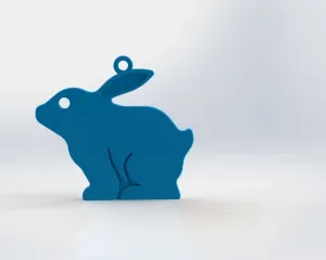 Rabbit Keychain