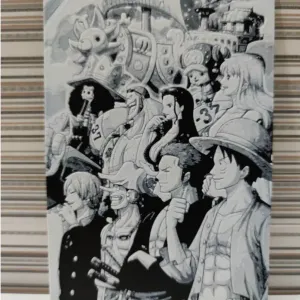 Hueforg One Piece characters looking into infinity