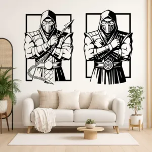 WallArt Mortal Kombat 001