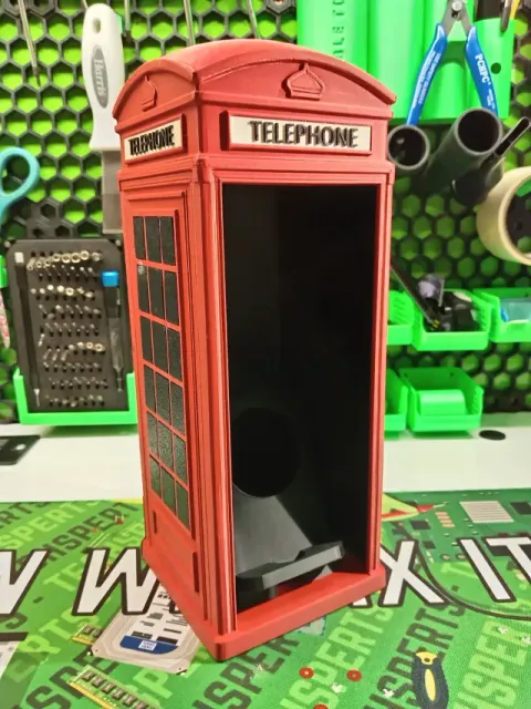 British Red Phone Box - Phone Holder Stand Display — Image 4 of 6