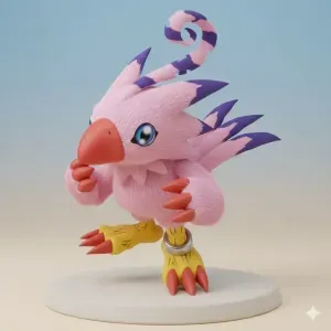 Piyomon Digimon Creature Model