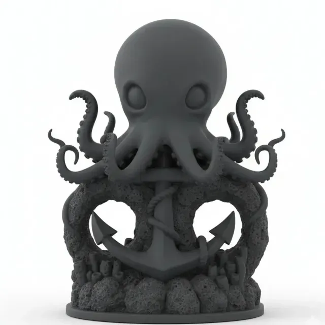 Kraken Anchor Reef – Aquarium Decor