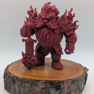 Chibi Fire Giant - The Heated Heavyweight