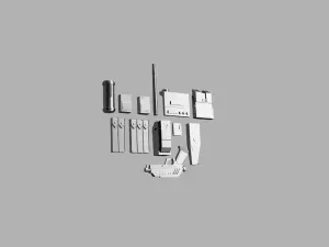 1:12 Clone Trooper Build Up Pack for The Black Series