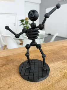 Dancing Cartoon Skeleton