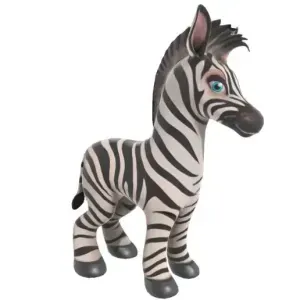 Stylized Baby Zebra Foal 3D Model STL Printable