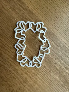 Hearts chain bracelet