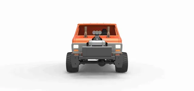 Pulling van 4wd Version 2 Scale 1:25 — Фото 5 из 9