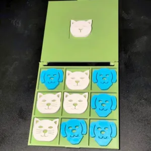 🐾 Tic-Tac-Toe Pet Edition – Cats vs Dogs 🐾