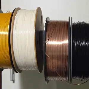 Wall-mounted spool holder for 2x2kg or 4x1kg spools