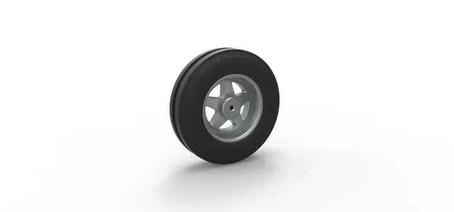Front tractor wheel Version 2 Scale 1:25 — Фото 8 из 9