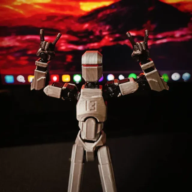 Dummy 13 rock-metal- posed hands