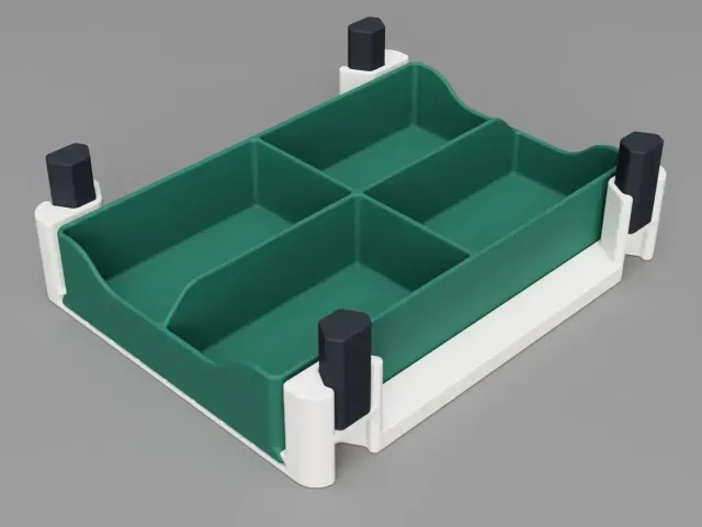 Versatile Stackable Storage Box System (200×250) Dividers — Image 3 of 9