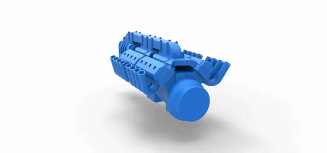 Engine 2 V8 Version 3 Scale 1:25 — Image 8 of 9