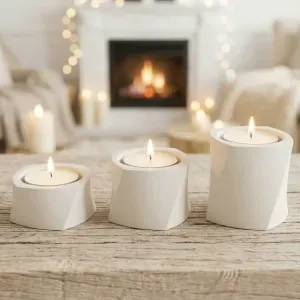 Minimalist Prism Tealight Holder