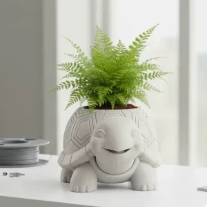 Meet Shelly, Your New Favorite 3D Printed Turtle Planter!