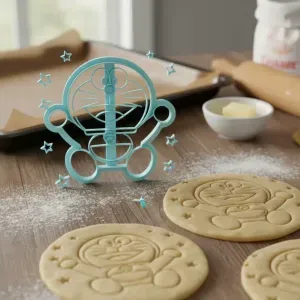 doraemon in space cookie cutter