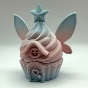 Cupcake Fairy House