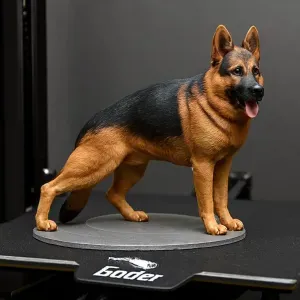German Shepherd Dog Figure