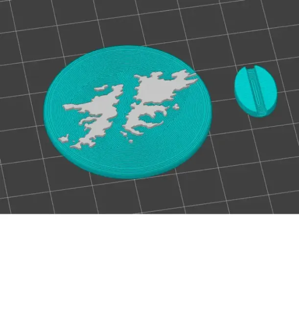Argentine cockade - Malvinas