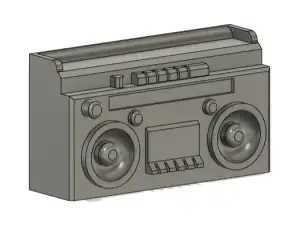 1/18 RADIO PORTATIF / BOOM BOX RADIO
