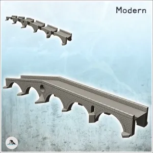 Pietra Bridge (Verona, Italy) - miniatures warhammer tableto