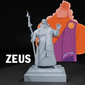 ZEUS - DISNEY 1997 - HERCULES CARTOON