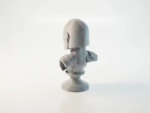 Mandalorian Skull Helmet Bust Star Wars 3D Printable