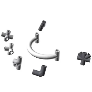 Connector Set for Modular Plant Trellis System