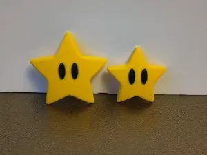 Super Mario Power Star Fridge Magnet - Multipart, no CFS