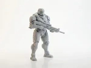 Master Chief Figurine Gaming Collectible 3D Printable