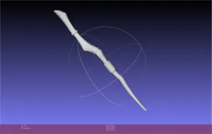 Frieren Fern Staff Printable Assembly