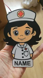 Brunette Nurse - Your Name