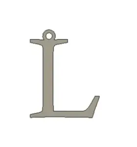 L - keychain
