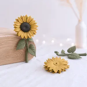 Sunflower Floral Decor | Separate Flower Head & Stem