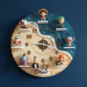 One Piece Wall Clock