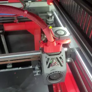 K1 Max Extruder Active Cooling to Stop Clogs