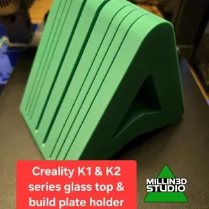 Creality K1 & K2 Build plate & Glass Top Holder 2 Versions