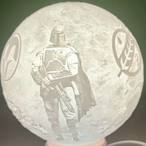 LITHOPHANE Mandalorian