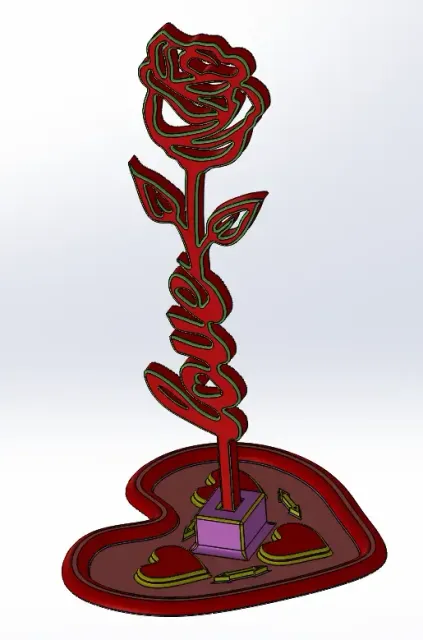 Love Flower with pot — Image 2 of 9