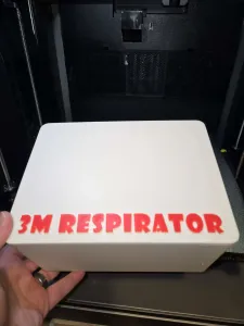 3M Respirator Storage Box
