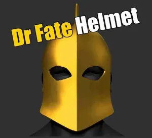 Dr Fate Helmet - DC Comics Cosplay