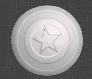 Captain America Shield for Ender 3 and Full Size