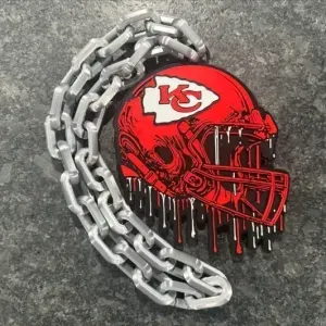 chiefs drip chain medallion