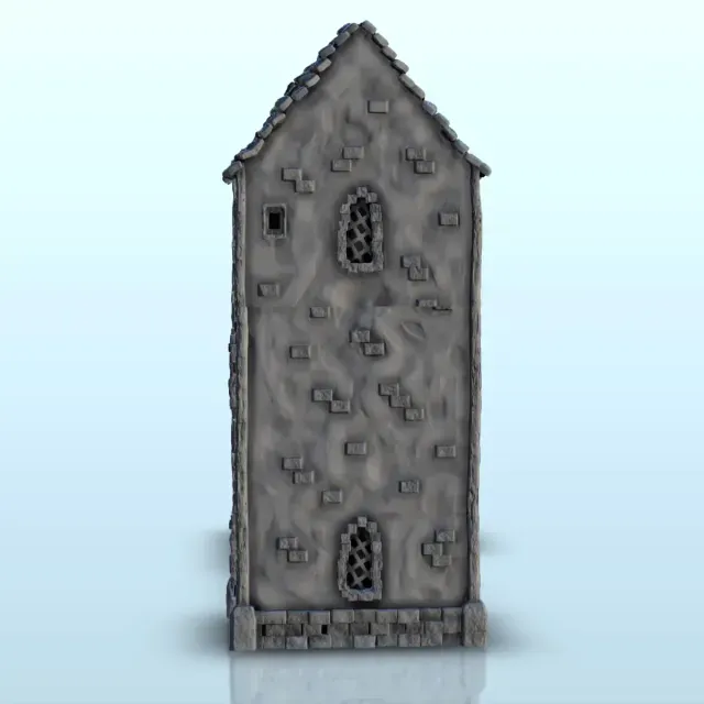Large medieval house with vaulted passage (2) - miniatures w — Фото 5 из 9