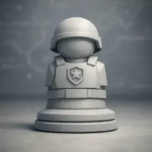 Pawn Soldier Chess Piece