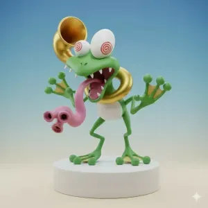 Gekomon Digimon Creature Model